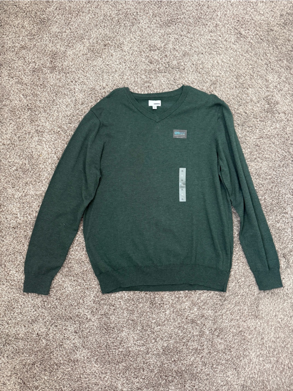 NWT Men’s Dark Green Crewneck Sweater